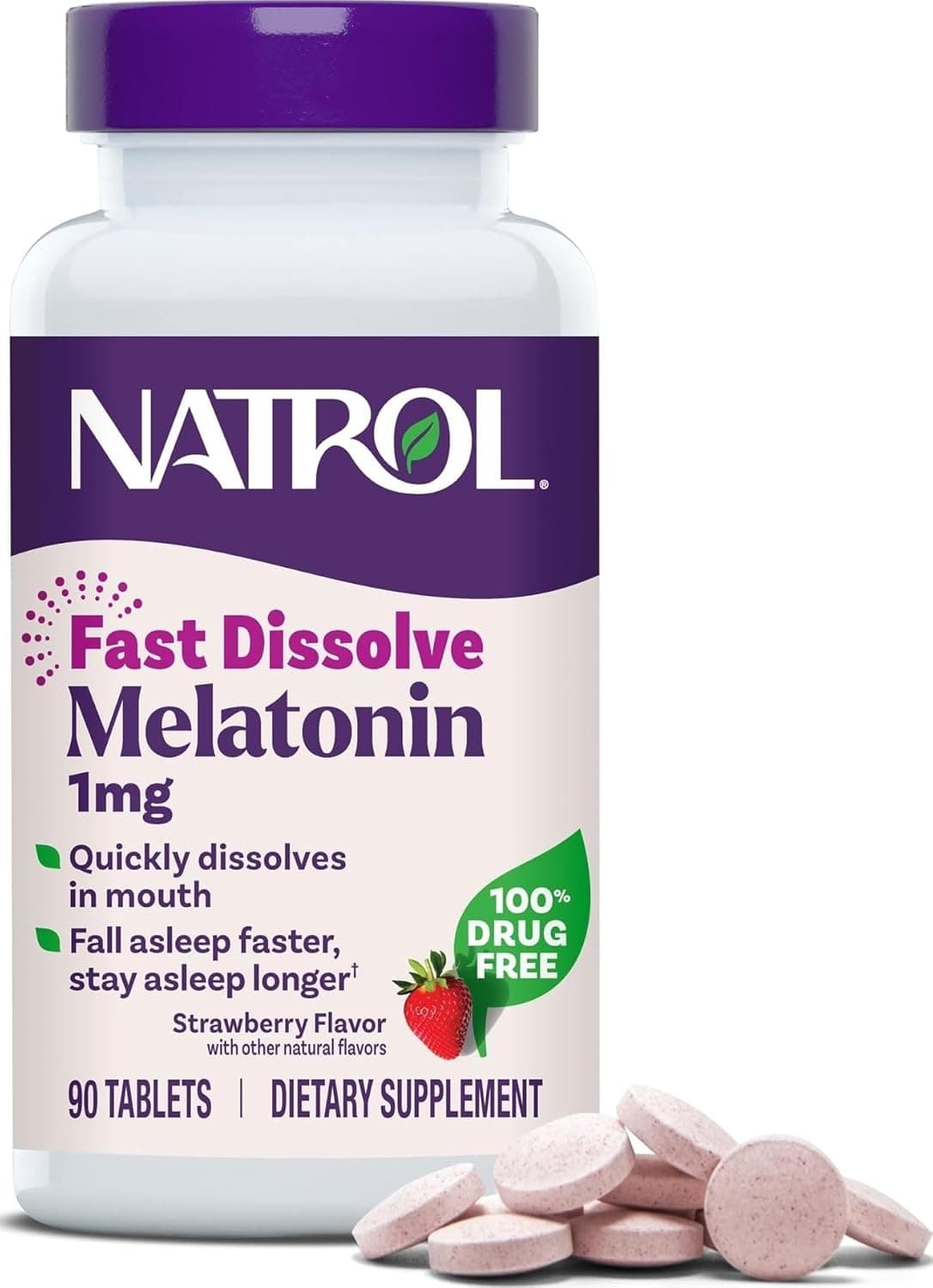 Natrol Melatonin 1mg Fast Dissolve